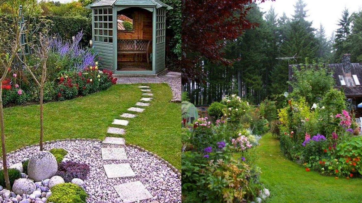 New Patio garden ideas Front yard Landscaping ideas #FashionArrange