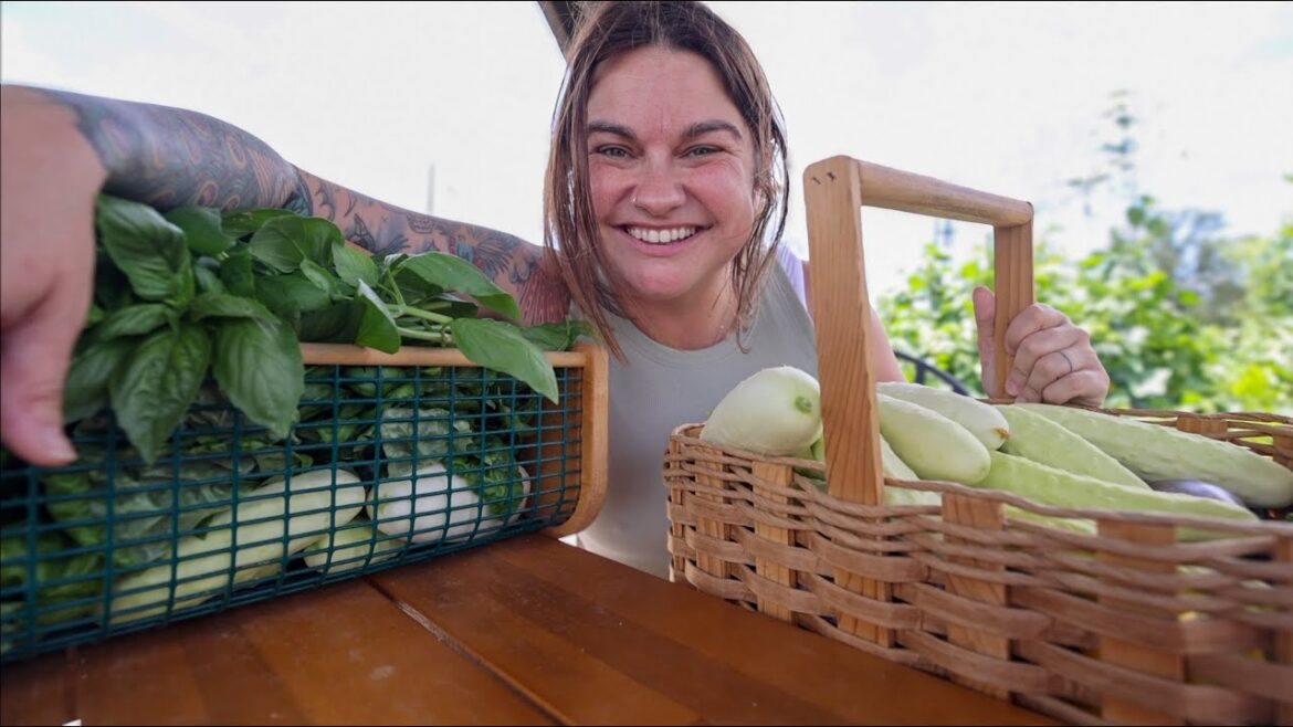 Roots and Refuge Farm: Early Summer Garden HARVEST (So much food!) | VLOG Early Summer Garden HARVEST (So much food!) | VLOG