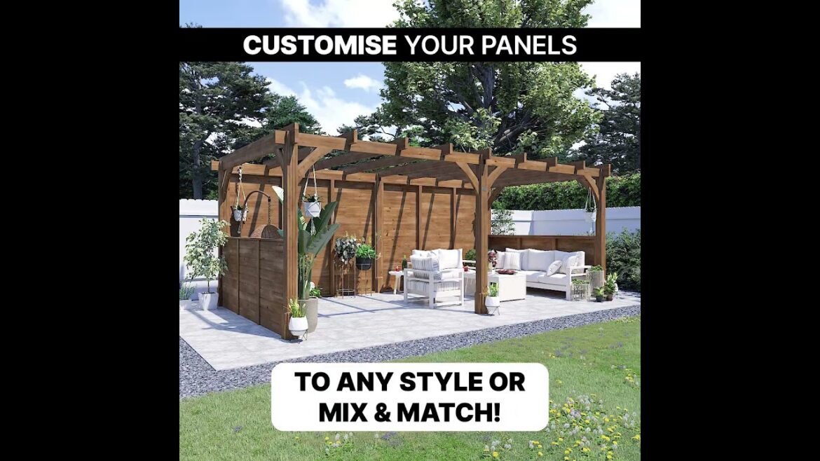 Customisable Wooden Pergolas | Dunster House