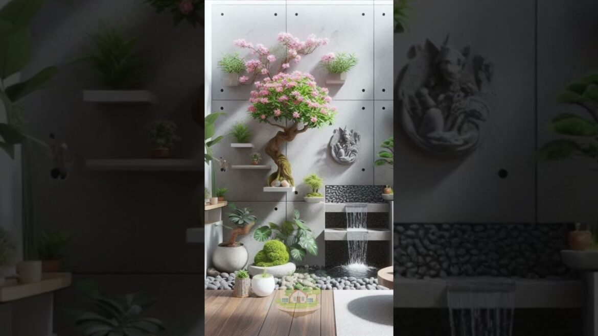 Inspiring Home - Indoor Garden Design Combines Tropical Elements