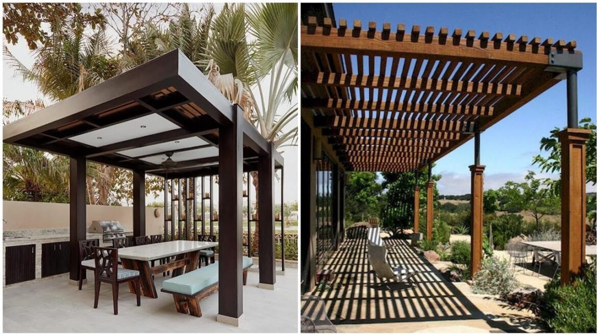Top Best Pergola Designs Backyard Garden Landscaping Ideas | Latest Patio Pergola Decorating Ideas