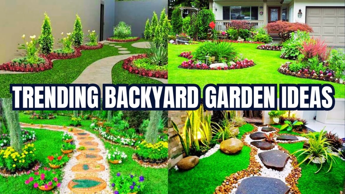 Top 50 Trending Backyard Garden Ideas 2024