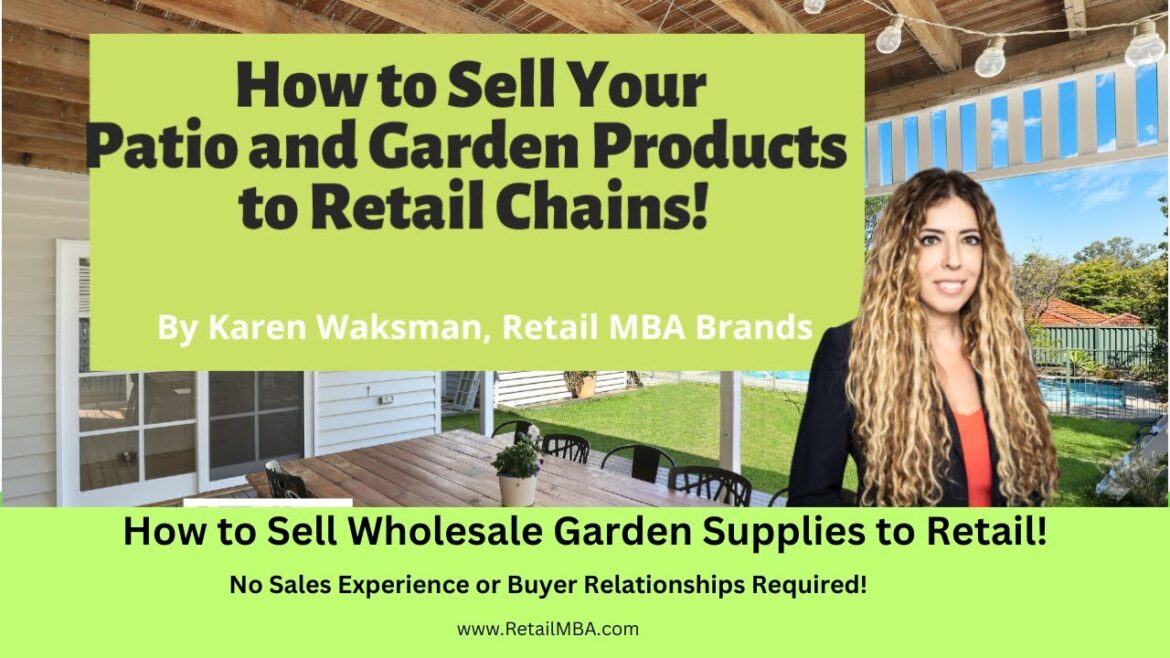 Wholesale Garden Supplies | How to Sell Wholesale Garden Supplies
