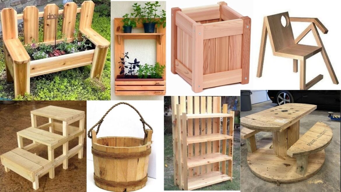 Wooden craft ideas and scrap wood projects ideas