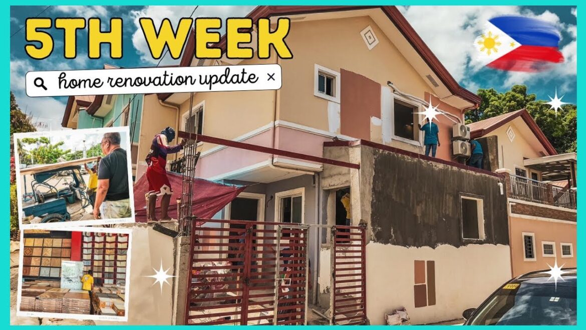 CHANGE OF PLANS 🏠🧡 5th WEEK RENOVATION UPDATE SA BAHAY #home #memyselfirish