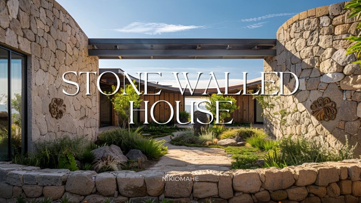Rustic Yet Elegant Stone Walled House with Mexican & Japanese Design Rustic Yet Elegant Stone Walled House with Mexican & Japanese Design