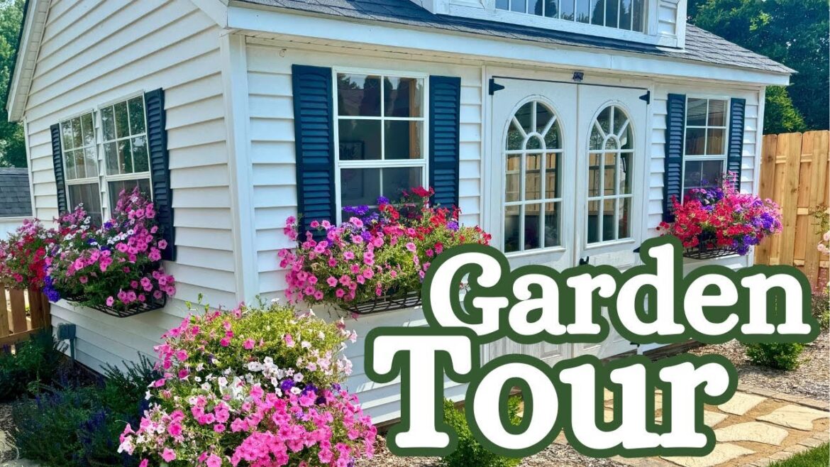 June Garden Tour and NEW Garden Design Change! 😍🌸🔨 June Garden Tour and NEW Garden Design Change! 😍🌸🔨