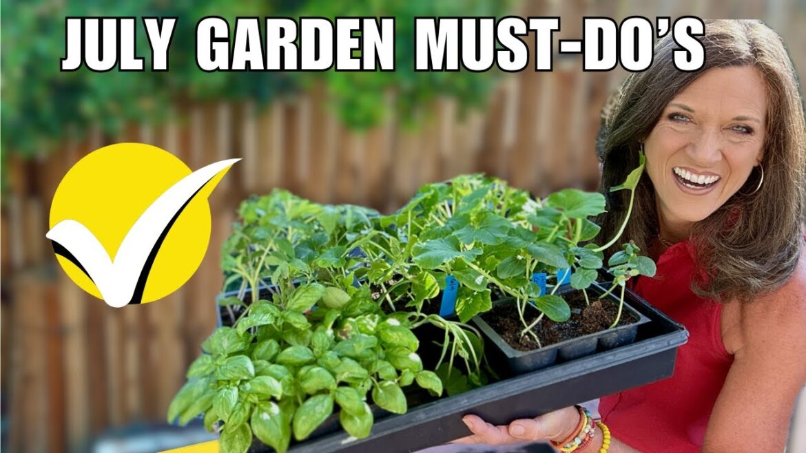 LIVE: July Garden Must Do’s