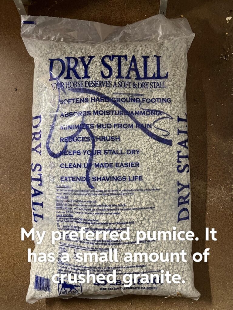Sinkers and floaters - my thoughts in pumice
