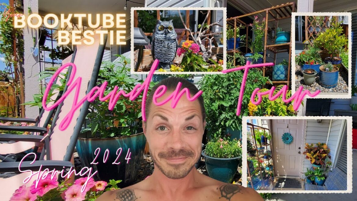 Container Garden Tour - Spring '24 🥬🌺🍆🌻🫑🪴🍅🌸🍇🌹🥒