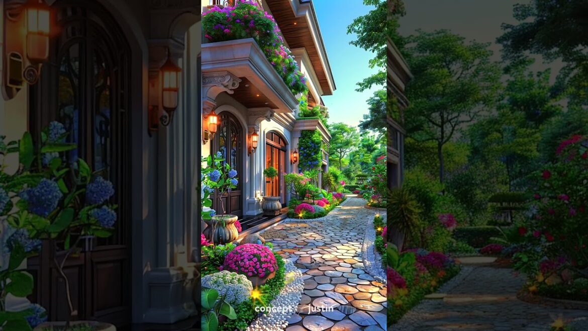 The Front Yard Oasis p.15 🪴🪴 #gardendesign #gardenlandscaping #shorts