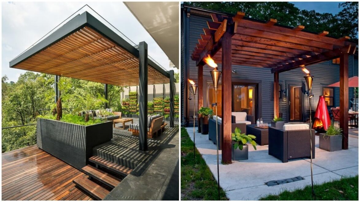 Backyard Landscape Rooftop Garden Pergola Design Ideas Backyard Landscaping Designs 2024