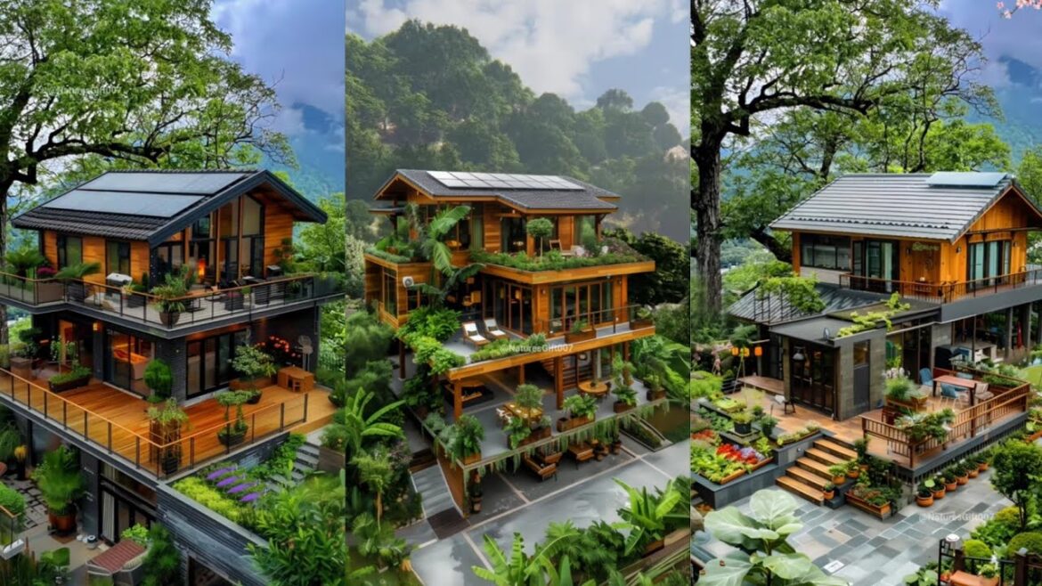 Stunning Eco-Friendly Homes in Nature | Sustainable Living Inspiration 🏡