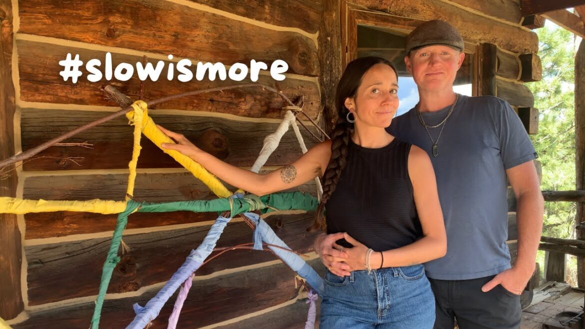 Slow Life | Starting our First Garden, Foraging Edible Plants on our Land, First Spring Rains, Ep.18