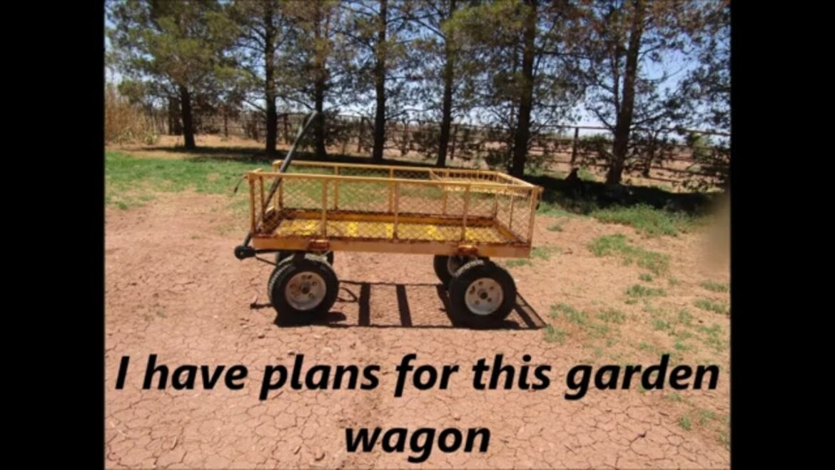 Plans for this garden wagon