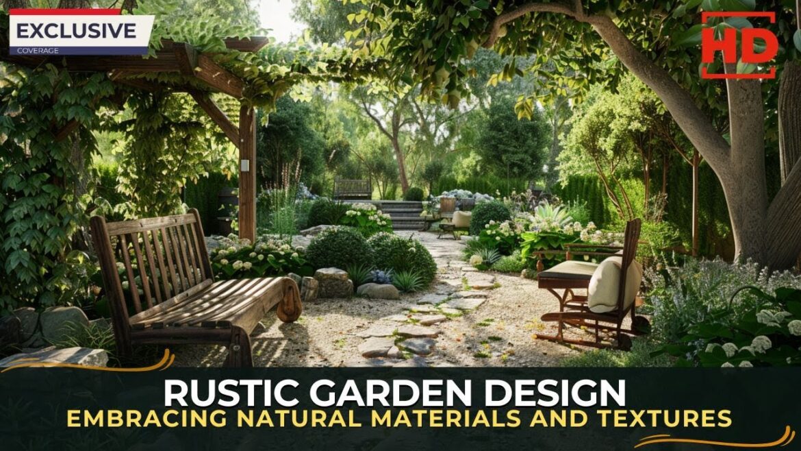 Rustic Garden Design Embracing Natural Materials and Textures