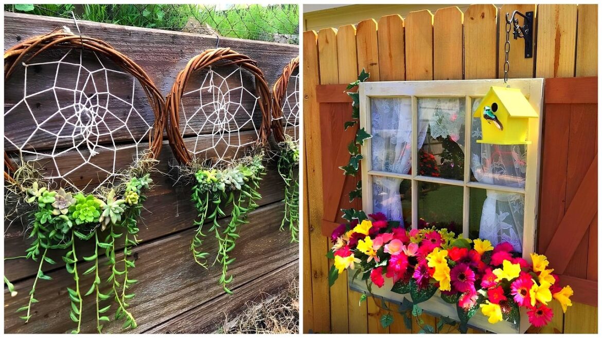 Creative ideas for garden decoration! 130 beautiful examples Creative ideas for garden decoration! 130 beautiful examples