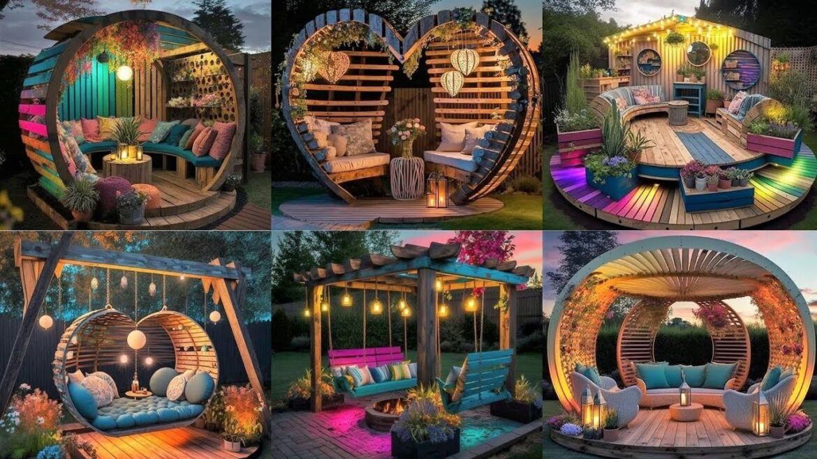 Backyard Garden Design ideas 2024 || Siting Area decoration ideas |@uniquefashioncollection