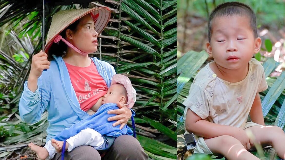 Single Dad: Bad Day - Frustrated When Children Are Playful, Lost My Child Again In The Wild Forest