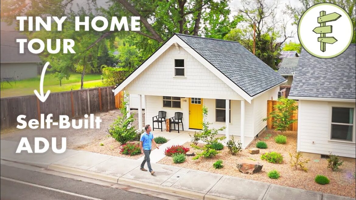 Man Builds Tiny Home ADU for $60K & Shares Free Plans + FULL TOUR Man Builds Tiny Home ADU for $60K & Shares Free Plans + FULL TOUR