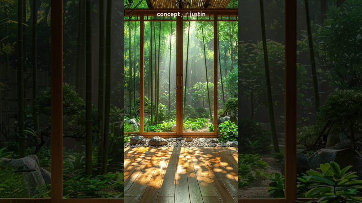 Designing a Japanese Garden #japanesegardens #frontyardgarden #shorts