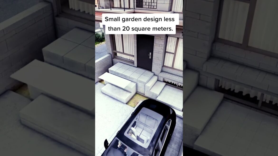 Small but Beautiful: Garden Design for Tiny Spaces #gardenscapes #SagarSD6