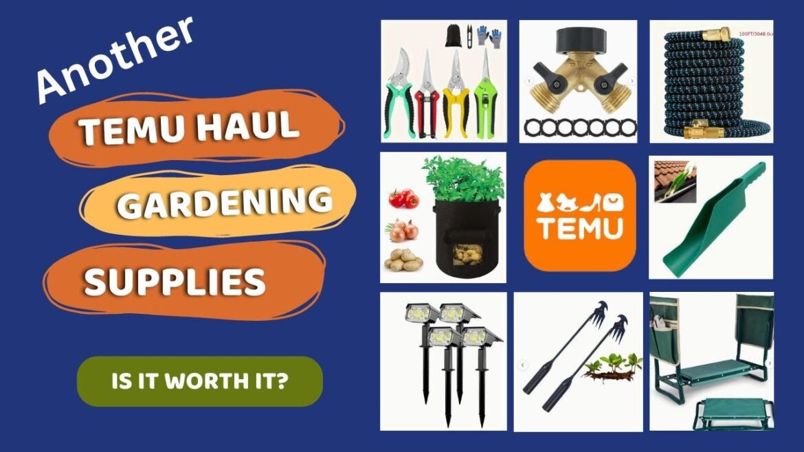 TEMU Haul || Unboxing and Review || Gardening Supplies TEMU Haul || Unboxing and Review || Gardening Supplies