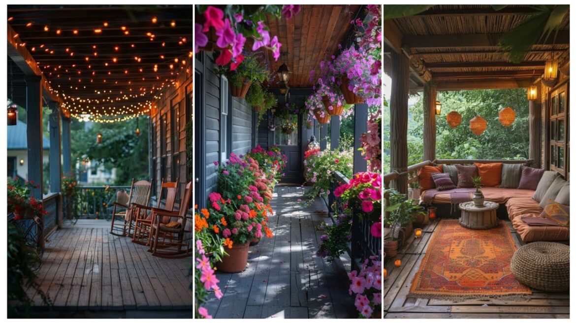 DIY front porch makeover | Decorating and landscaping ideas | ATTRACTIVE DECOR