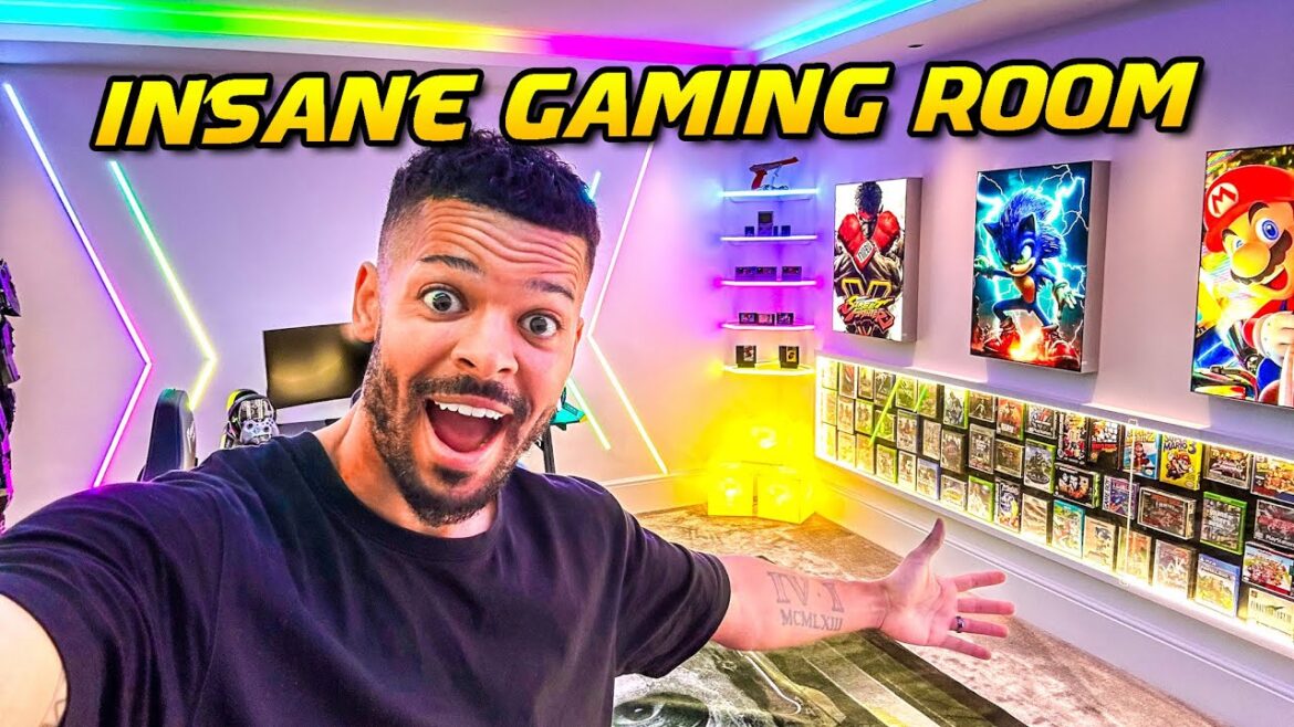 BUILDING THE WORLD’S BEST GAMING ROOM IN MY HOUSE BUILDING THE WORLD’S BEST GAMING ROOM IN MY HOUSE
