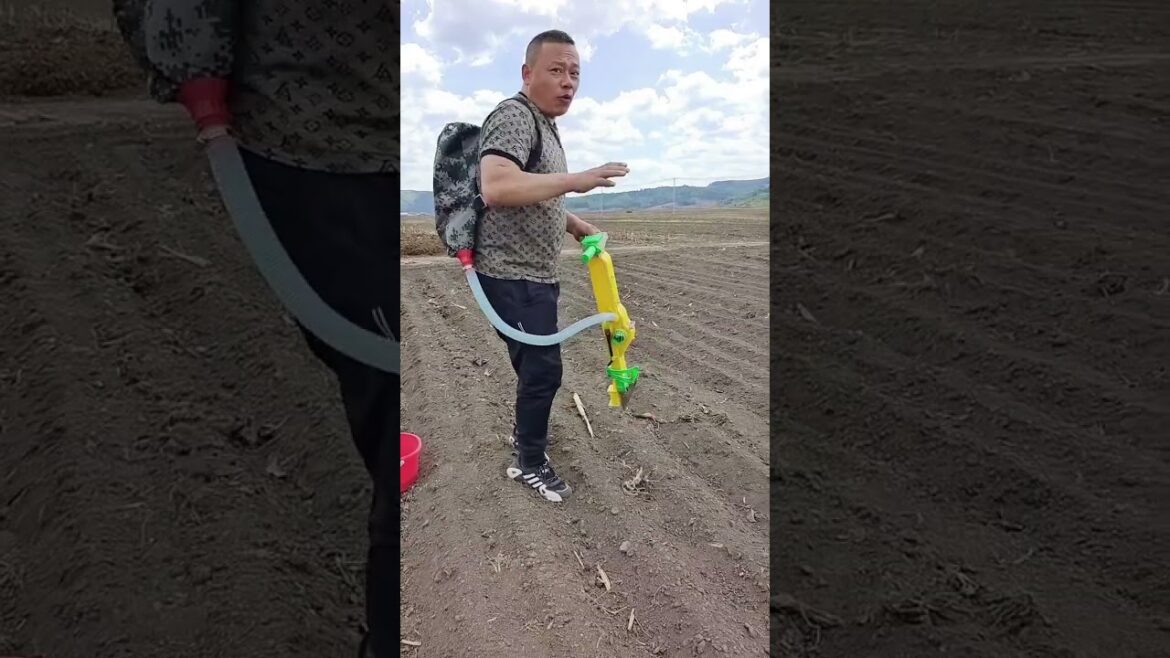 Rural Farmer use many advanced tools and machines #17726