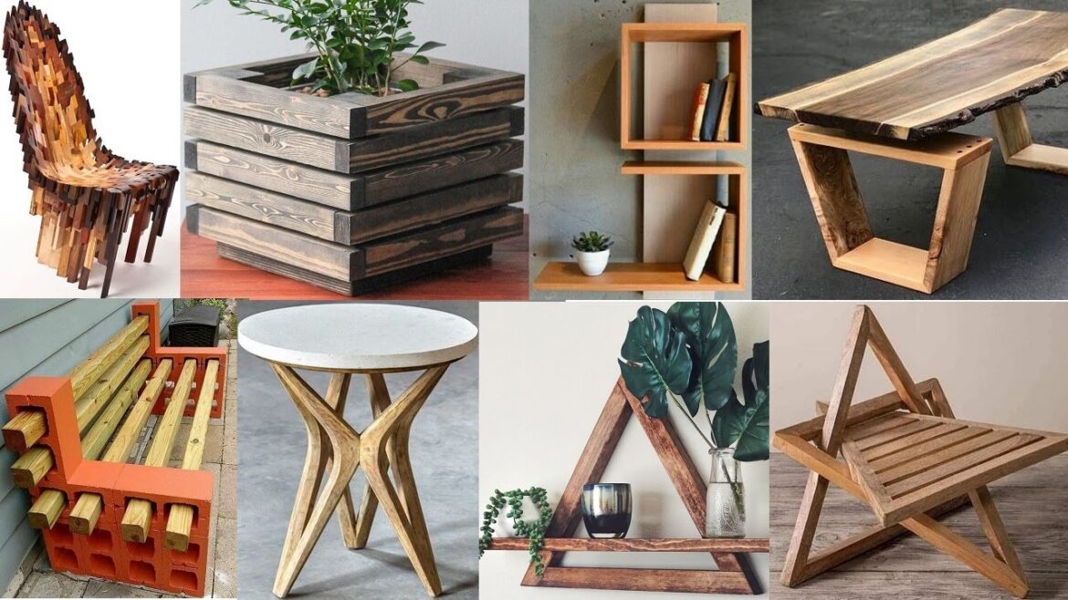 Woodworking Ideas: Furniture and Decorative Pieces for Beginners