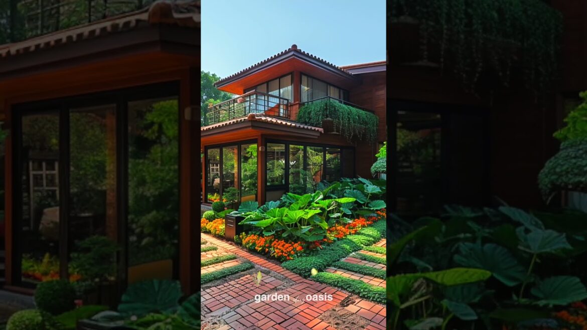 Front Yard Landscape Ideas p.32 #garden #shorts #frontyarddesign