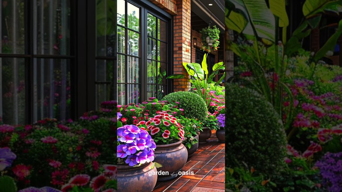 Front Yard Landscape Ideas p.25 #garden #backyardgardendesign #shorts
