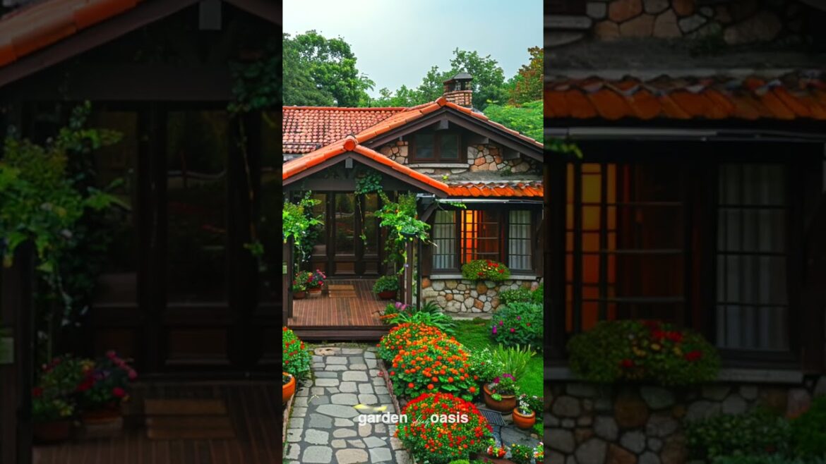 Front Yard Landscape Ideas p.42 #garden #shorts #frontyarddesign