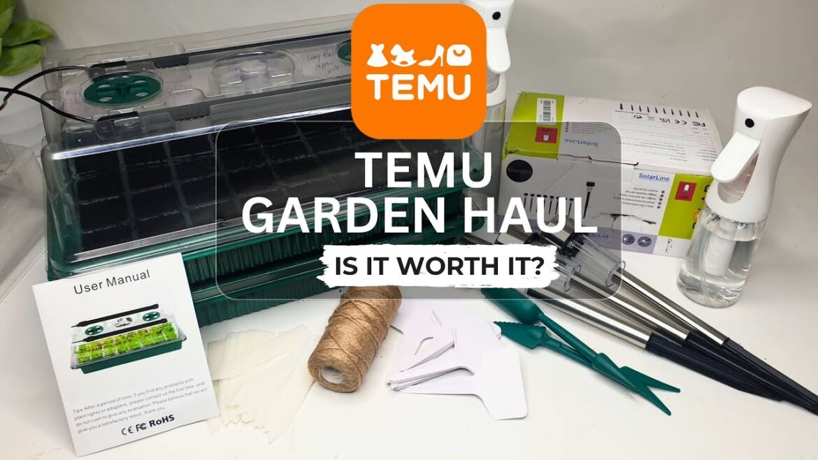 Unboxing Temu: Garden Haul & Honest Review | Is Temu Worth It? Unboxing Temu: Garden Haul & Honest Review | Is Temu Worth It?
