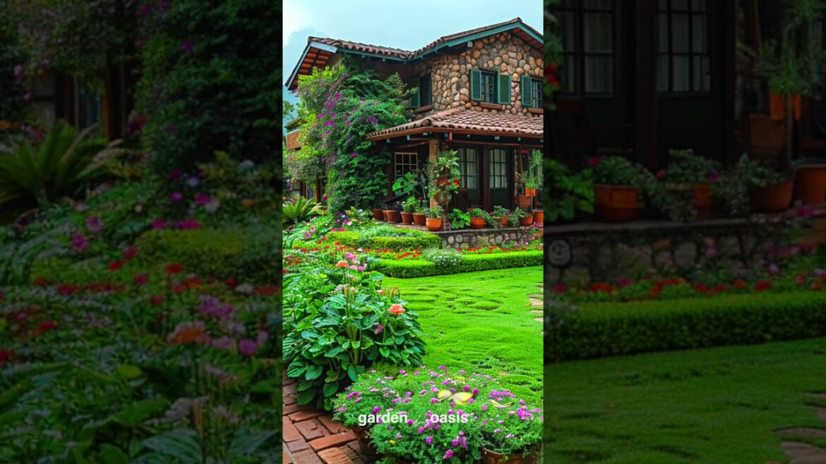 Front Yard Landscape Ideas p.46 #garden #shorts #frontyarddesign