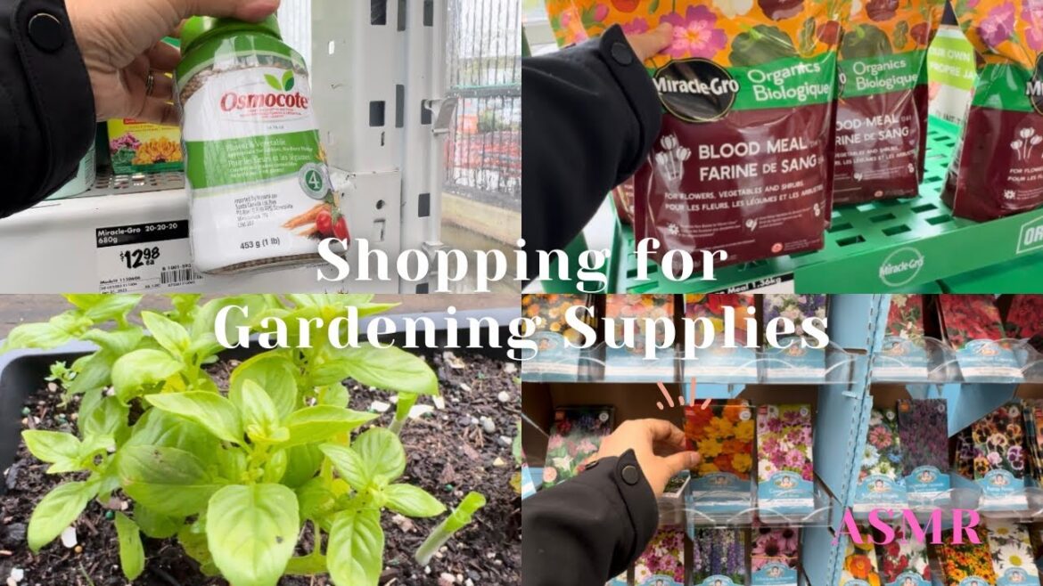 Shopping for Gardening Supplies | Springtime Gardening | Relaxing Walk at the Park | Scenic Beauty Shopping for Gardening Supplies | Springtime Gardening | Relaxing Walk at the Park | Scenic Beauty