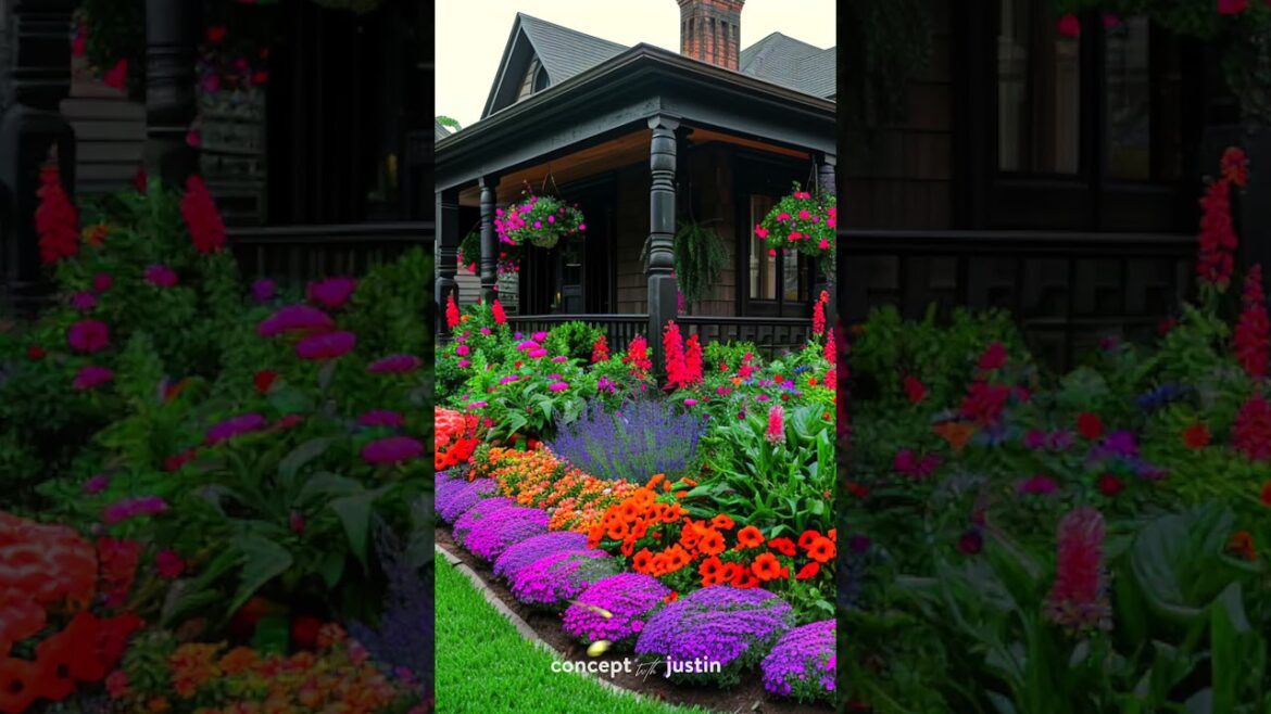 The Front Yard Oasis p.5 🪴🪴 #gardendesign #gardenlandscaping #shorts