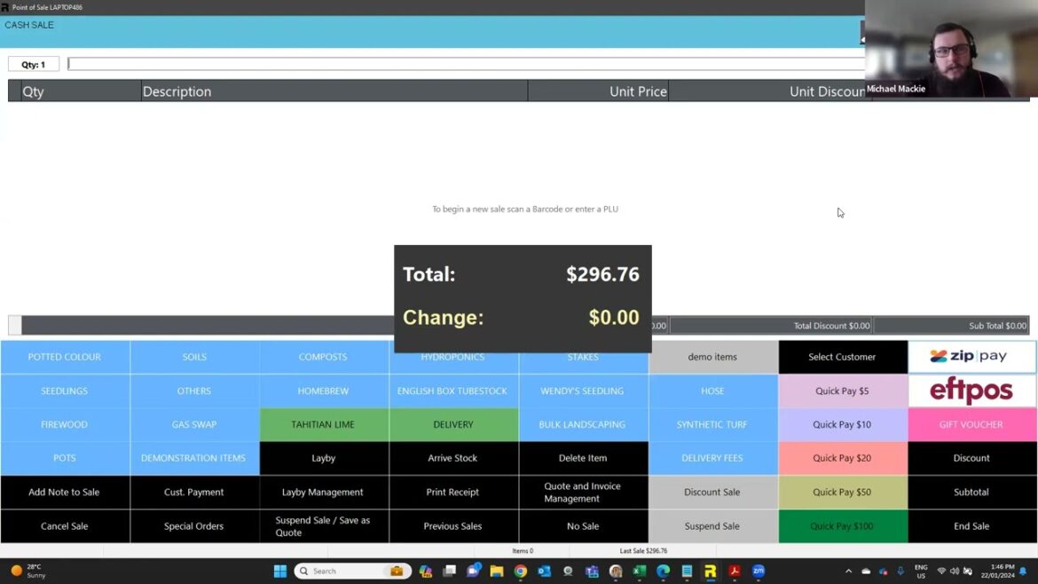 New for 2024 Garden supply / nursery / landscape business software demonstration New for 2024 Garden supply / nursery / landscape business software demonstration