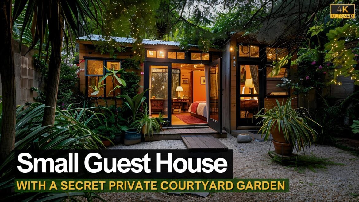 Enjoying Nature in a Small Guest House with a Secret Private Courtyard Garden Enjoying Nature in a Small Guest House with a Secret Private Courtyard Garden