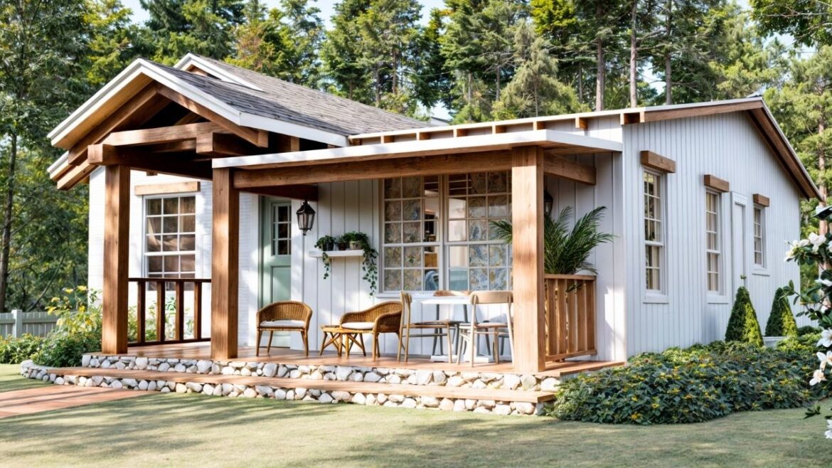 29'x33'(9x10m) PERFECT Small House: Simple, Space-Saving, and Cozy