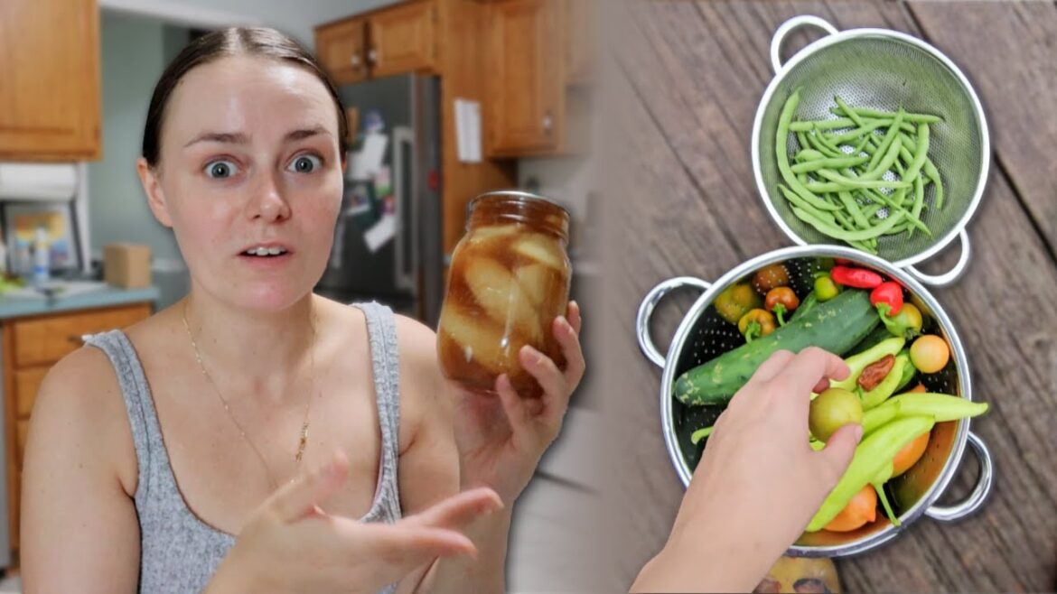 Harvest in the Garden and Can Some Pickles with Me! | Let's Talk IBD