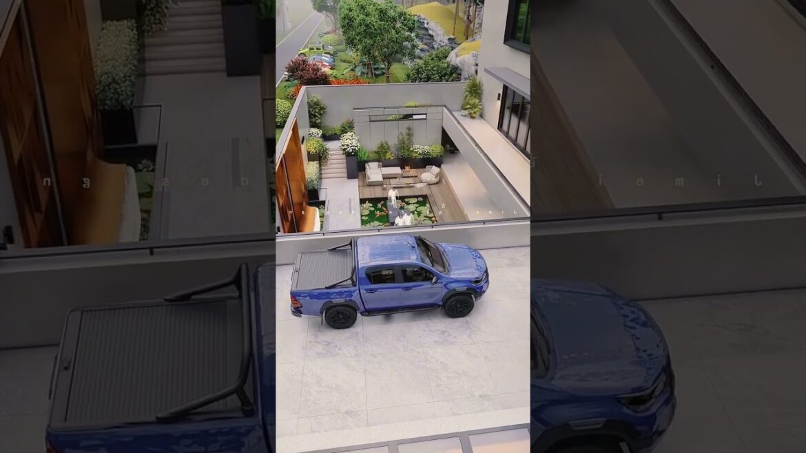 Small House  #villa #gardendesign #design #backyard #garden #exteriordesign #landscape  #home