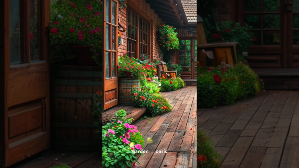 Front Yard Landscaping Ideas p.7 #garden #shorts #flowerbeds