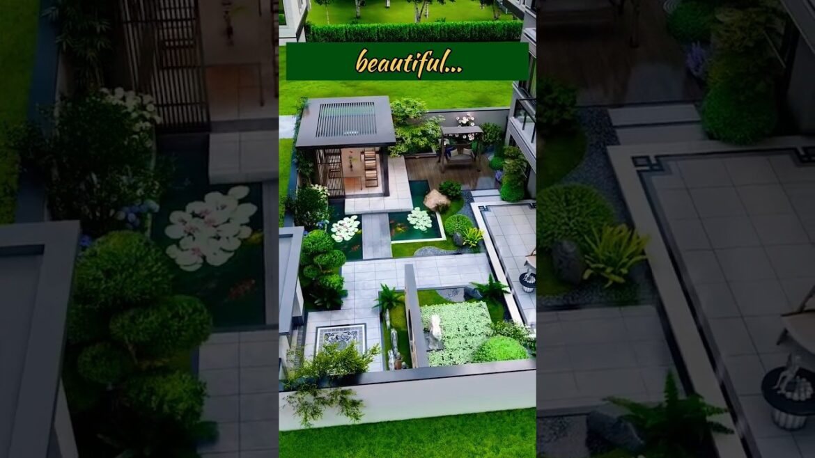 nature and beauty, home garden design #trending #shots #youtubeshorts