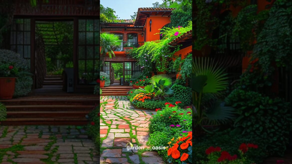 Front Yard Landscape Ideas p.44 #garden #shorts #frontyarddesign