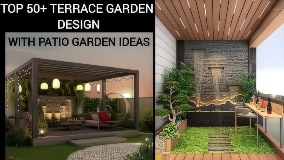 Top 50 + Terrace Garden Design 🪴 With Patio Garden Ideas | Terrace Garden | Shital Bavaliya