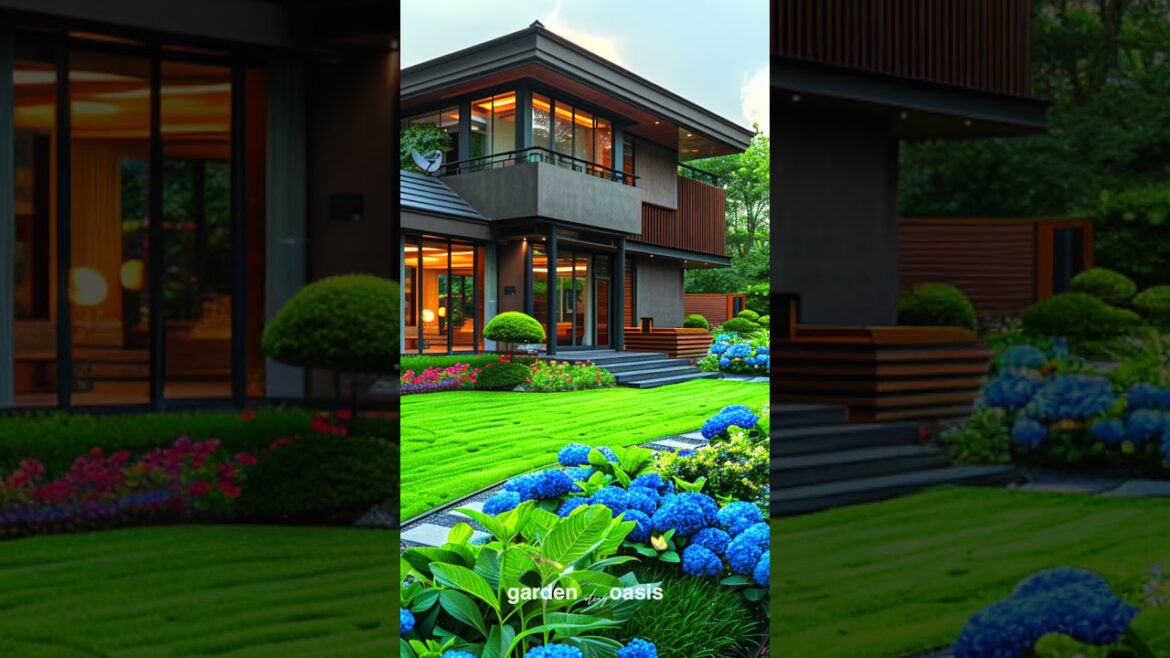 Front Yard Landscape Ideas p.39 #garden #shorts #frontyarddesign