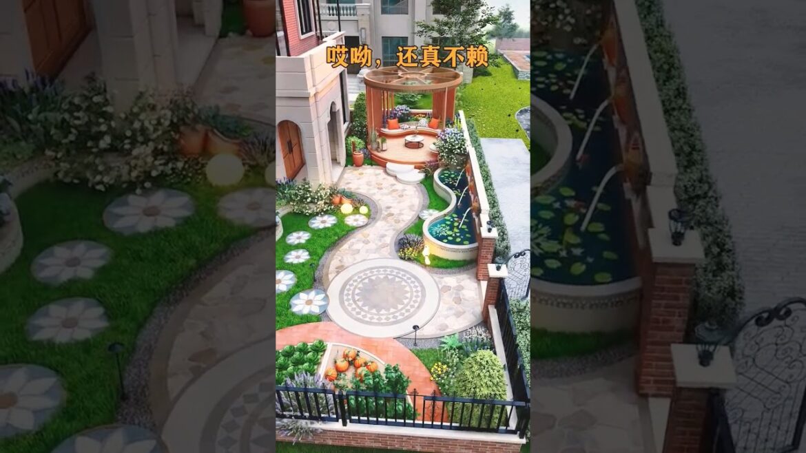 beautiful home decoration, nice garden design -1#trending #shots #youtube shorts