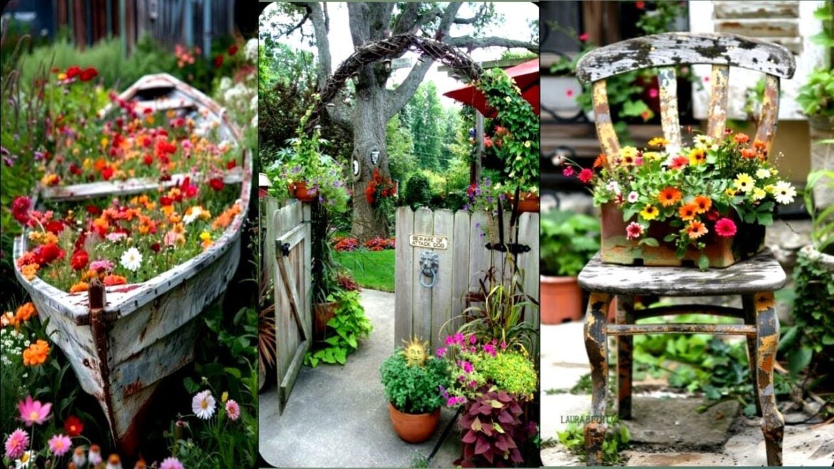 Vintage Garden Ideas: 60 Stunning Vintage Garden Projects to Transform Your Space